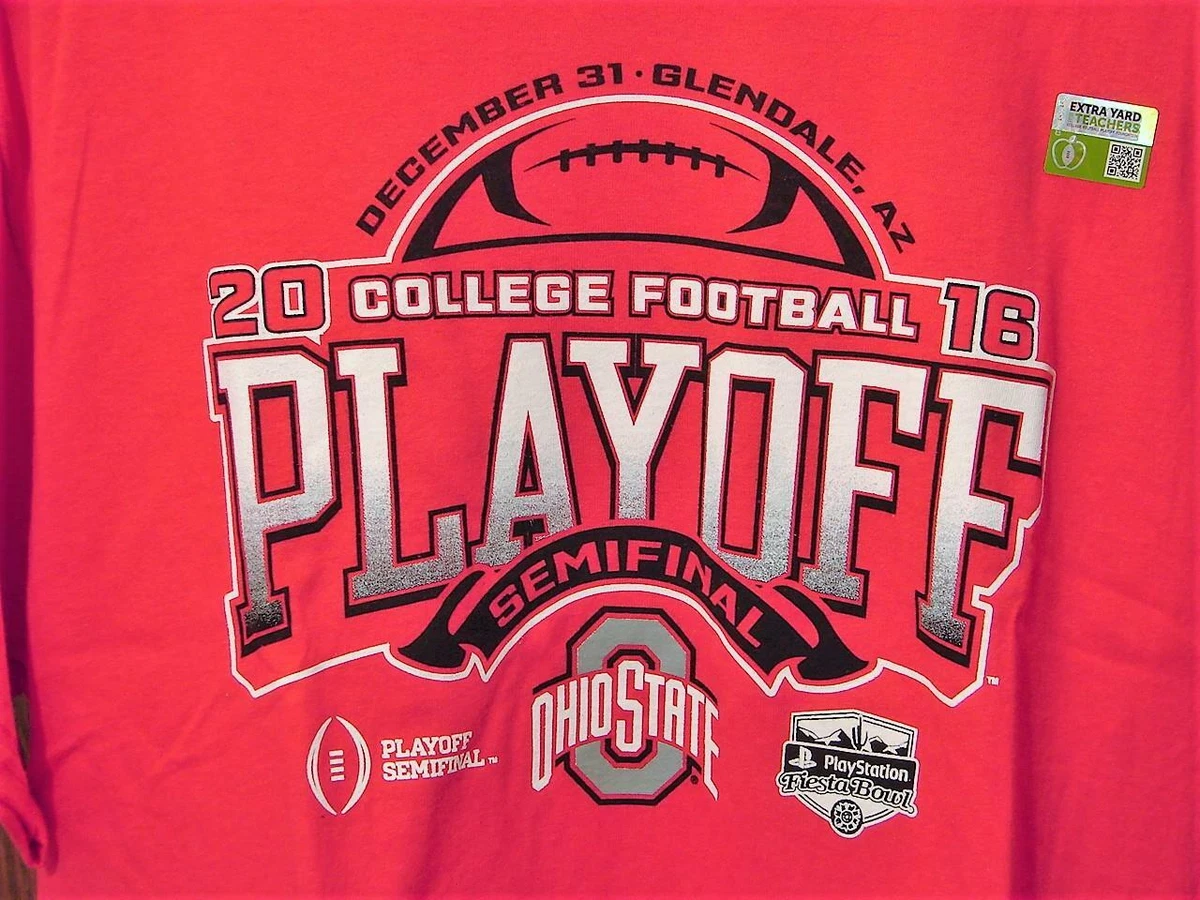 2016 Ohio State College Football Playoff Fiesta Bowl T Shirt NWT Size Large