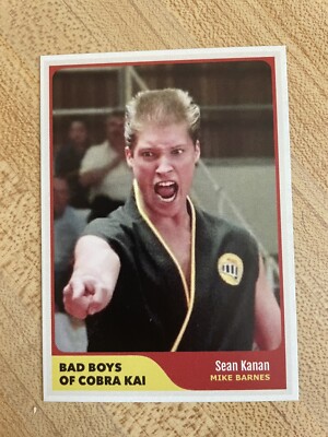 Bad Boys Of Cobra Kai Sean Kanan Mike Barns Custom Card