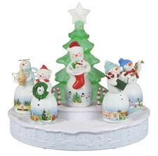HALLMARK KEEPSAKE CHRISTMAS CONCERT SNOWTOP LODGE TABLE DECORATION LIGHT & SOUND