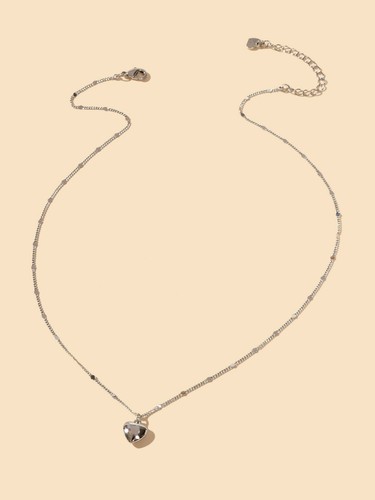 Love Heart Charm Necklace Stunning Filigree Pendant Choker Best Friend Gift - Picture 5 of 74