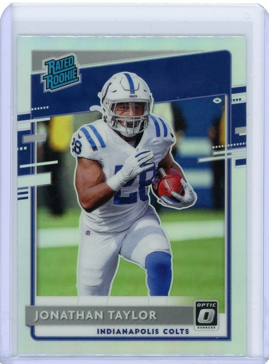 2020 Donruss Optic Preview Holo Rookie #P-317 Jonathan Taylor
