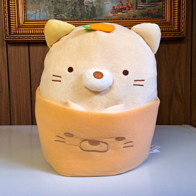 San-X Sumikko Gurashi Neko Cat Sushi Plush Stuffed Animal