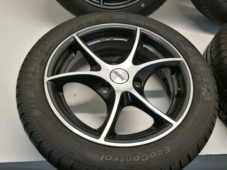 Smart ForTwo 451 Satz Alufelgen Sommerräder Sommerreifen Reifen ca. 6 mm - Bild 4 von 4