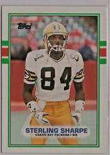 Sterling Sharpe Green Bay Packers WR 1989 Topps 