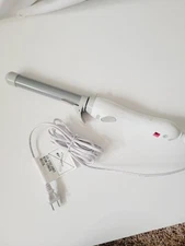 Beachwaver S1 Dual Rotating Curling Iron White Ceramic BW1136S1 Tested