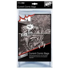 100Ct Ultra PRO Current Size Comic Bags Clear Organizer Protector Holder Storage