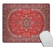 Rug Mousepad Non-Slip Rubber Gaming Mouse Pad Rectangle Mouse Pads for Comput...