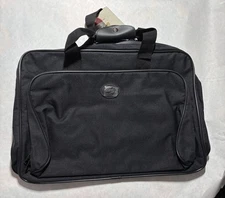 American Tourister Black Boarding Carry on Bag Shoulder Strap 14Hx14Wx7D New