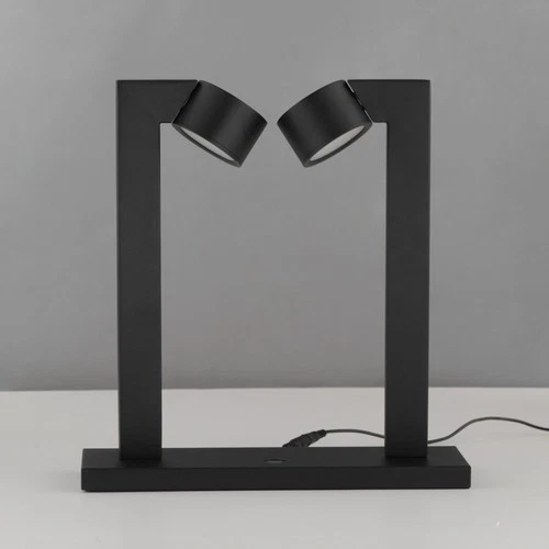 ET2 E30523 Embrace 15" Tall Spotlight Desk Lamp - Black - Picture 5 of 5