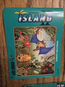 Adventure Island 2 II Nintendo NES w/ Manual & Box