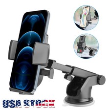 360  Mount Holder Car Windshield Stand For iPhone Samsung Mobile Cell Phone GPS