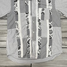Stussy Paisley Button-Up Casual Button-Down Shirts for Men for