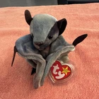 Ty Beanie Babies Batty Bat Tie Dye Plush Beanbag Toy 1996 Vintage Retired