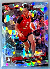 Te-Hina Paopao 2025 Panini Prizm WNBA Cracked Ice Prizm Rookie Card-#61 Dream