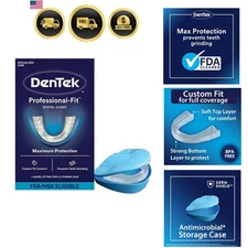 Nighttime Mouth Guard Teeth Grinding Dental Guard Custom Fit Protector