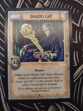 Warlord Saga of the Storm - Death's Call - Wizard Item Promo