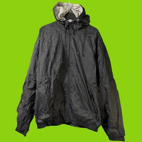 Vintage Y2K The Sims 2 Promo Windbreaker Jacket Black Neon XXL Employee Gaming image 2
