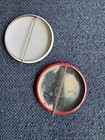 Lot of 2 Vintage Camp Fire Pinback Buttons: Root for Camp Fire & Camp Fire Girl — photo 4