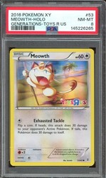 Meowth 053/083 XY Generations Toys R Us Promo Holo