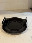 L.E. Smith Mount Pleasant Black Amethyst Depression Glass Bon Bon Dish Vintage