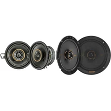 Kicker 51KSC6704 KS-Series 6.75" Coaxial Speakers with .75" tweeters w/ 51KSC...