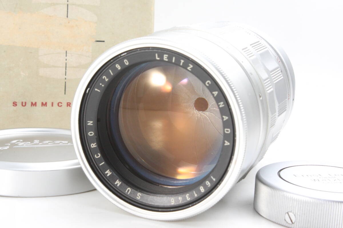 Ab Leica Summicron 90Mm F2 M Mount Leitz Canada 10887 | eBay