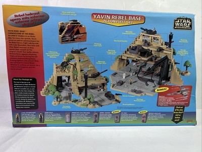 Star Wars Micro Machines Action Fleet Yavin Rebel Base Action