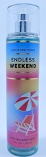 BATH  BODY WORKS ENDLESS WEEKEND FINE FRAGRANCE MIST 8oz 236ml NEW