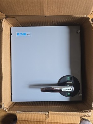 Eaton 30KXTNC2F Exel 2 32A 415V TPN Trennschalter Sicherung mit HRC Sicherungen