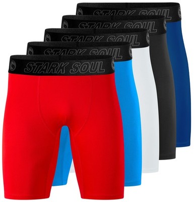 Herren Sport Shorts Kompressionshose Radlershorts Laufhose Trainingsshorts