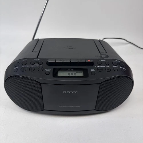 New ListingSONY CFD-S70 FM AM Radio, CD Player, Cassette Tape Player/Recorder - All Works