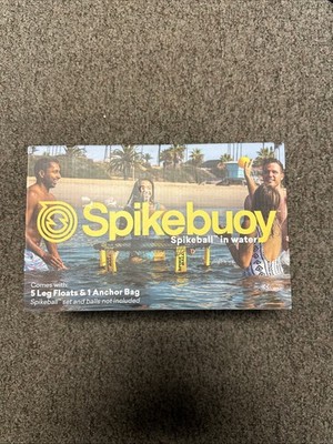 Spikeball Spikebuoy Water Play Accessory 5 Leg Floats and Anchor Bag New Sealed!
