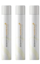 Sebastian Shaper + PLUS  Hairspray (3-Pack), 10.6 Oz of Each Bottle