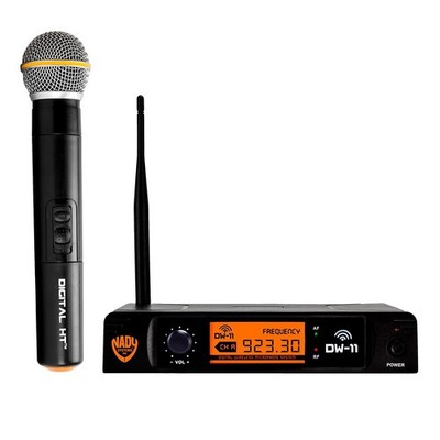 DW-11 Digital Wireless Handheld Microphone System   Ultra-low latency with QPSK