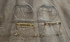 4  Metal Display Stand Small Easel Collector Plates Display Photo Holder