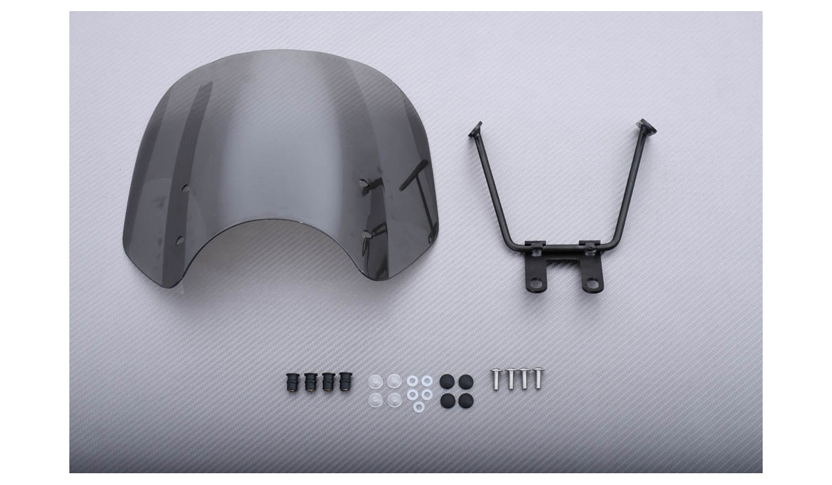 Saute-vent déviateur d'air fumé pour Honda Rebel 500 S PC56
