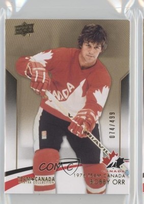 2015 Upper Deck Team Canada Master Collection 74/499 Bobby Orr #20 HOF 1pc9