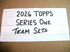 2026 TOPPS SERIES 1 MLB TEAM SETS -UPDATED 04/10 - ALL 30 MLB TEAMS - DISCOUNTED
