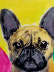 LOVELESS - "FRENCH BULLDOG" 11 x 15  living room decor — photo 4
