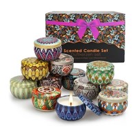Duftkerzen Geschenkset Sojawachs 12X70G Brenndauer Bis 180H FüR Frauen Mama