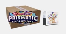 Pokemon SV Evoluzioni Prismatiche ETB x 10 Sigillato Elite Trainer 1 Custodia Sigillata ENG