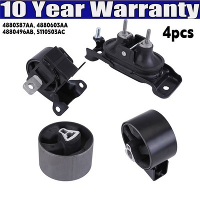 4 x Engine Mount Set for Chrysler Grand Voyager RT 2.8CRD 2008-2015 EEP/RT/034A