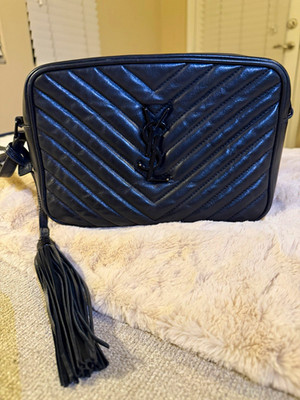 Saint Laurent Lou Camera Bag black