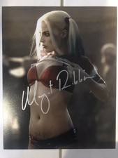 Margot Robbie Signed Harley Quinn 8x10 Photo With COA