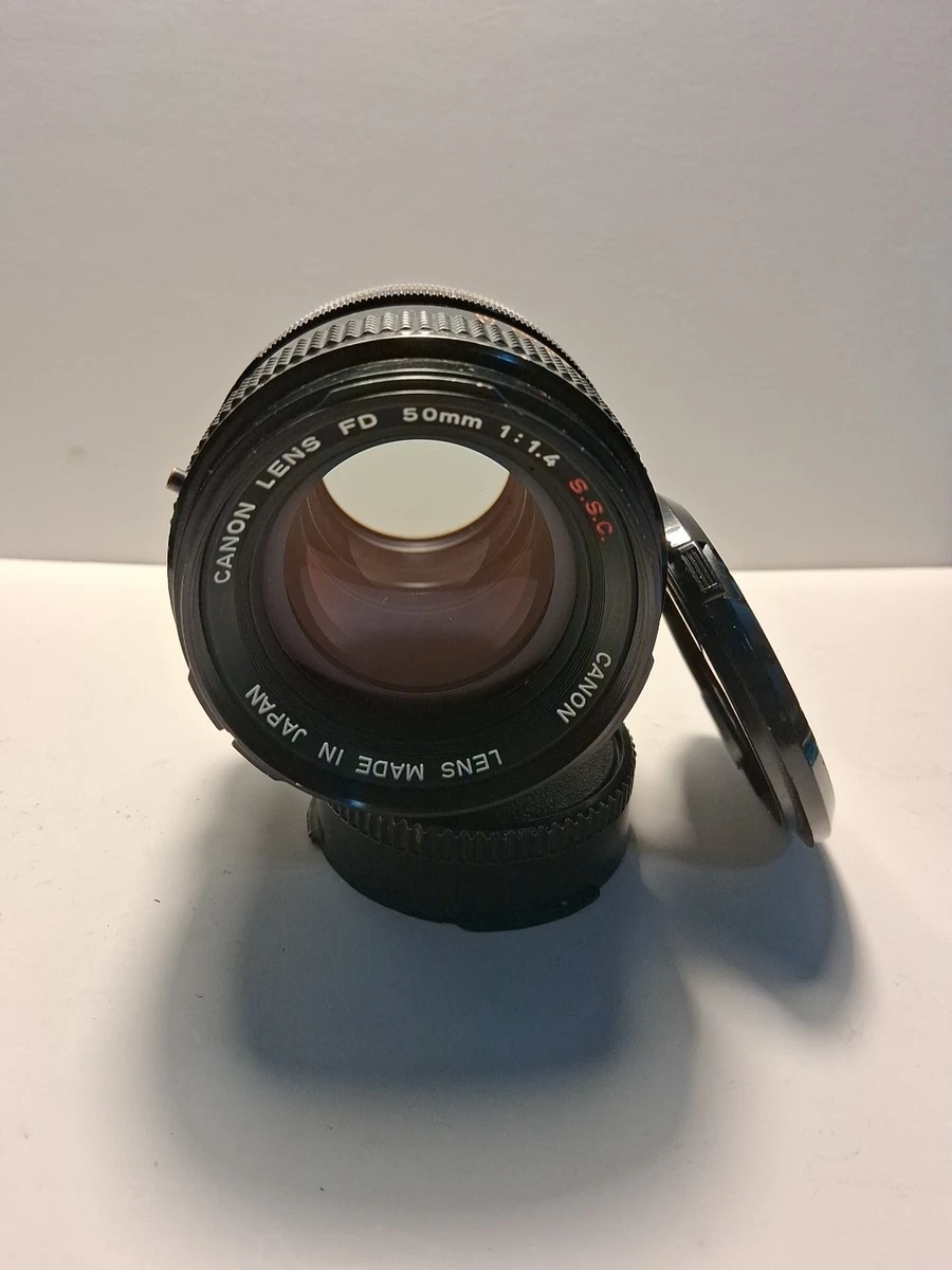 Canon FD 50mm f/1.4 Camera Lenses for sale | eBay