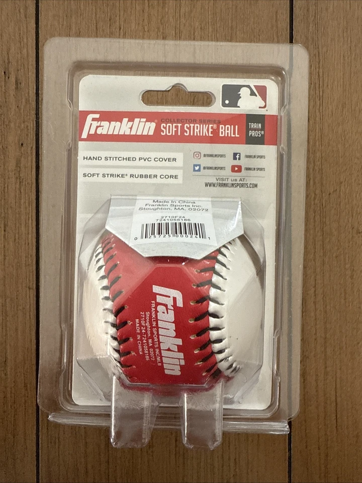St. Louis Cardinals Soft Strike Baseball MLB Collector Series, Franklin - Image 2 of 2
