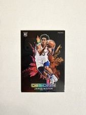 2024-25 Obsidian Basketball Jared McCain Rookie Black COLOR BLAST 76ers SSP #19