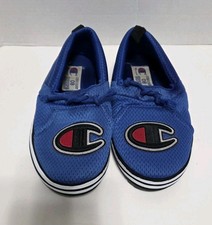 Champion Blue Mesh Slippers Sz 8