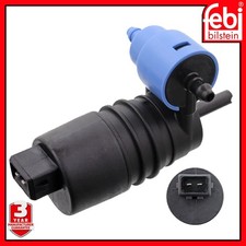 Windscreen Washer Pump Febi 10275 For Vauxhall Agila Astra Corsa Meriva Omega