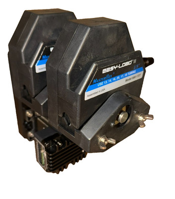 Dual Masterflex Easy-Load II L/S Pump Heads on OEM Stepper Motor Drive Module